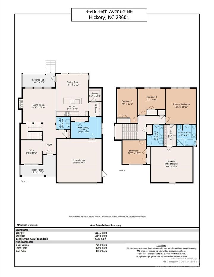 Property Photo: 3646 46th Avenue NE NC 28601