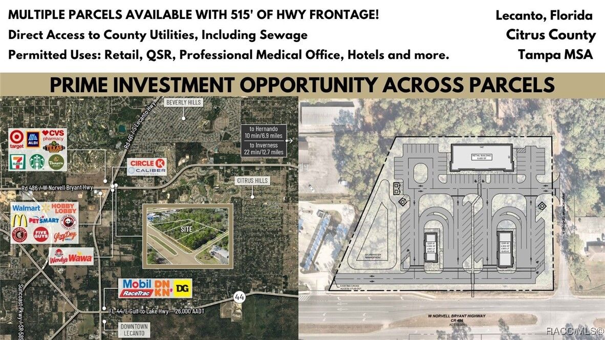 Property Photo:  2853 W Norvell Bryant Highway  FL 34461 