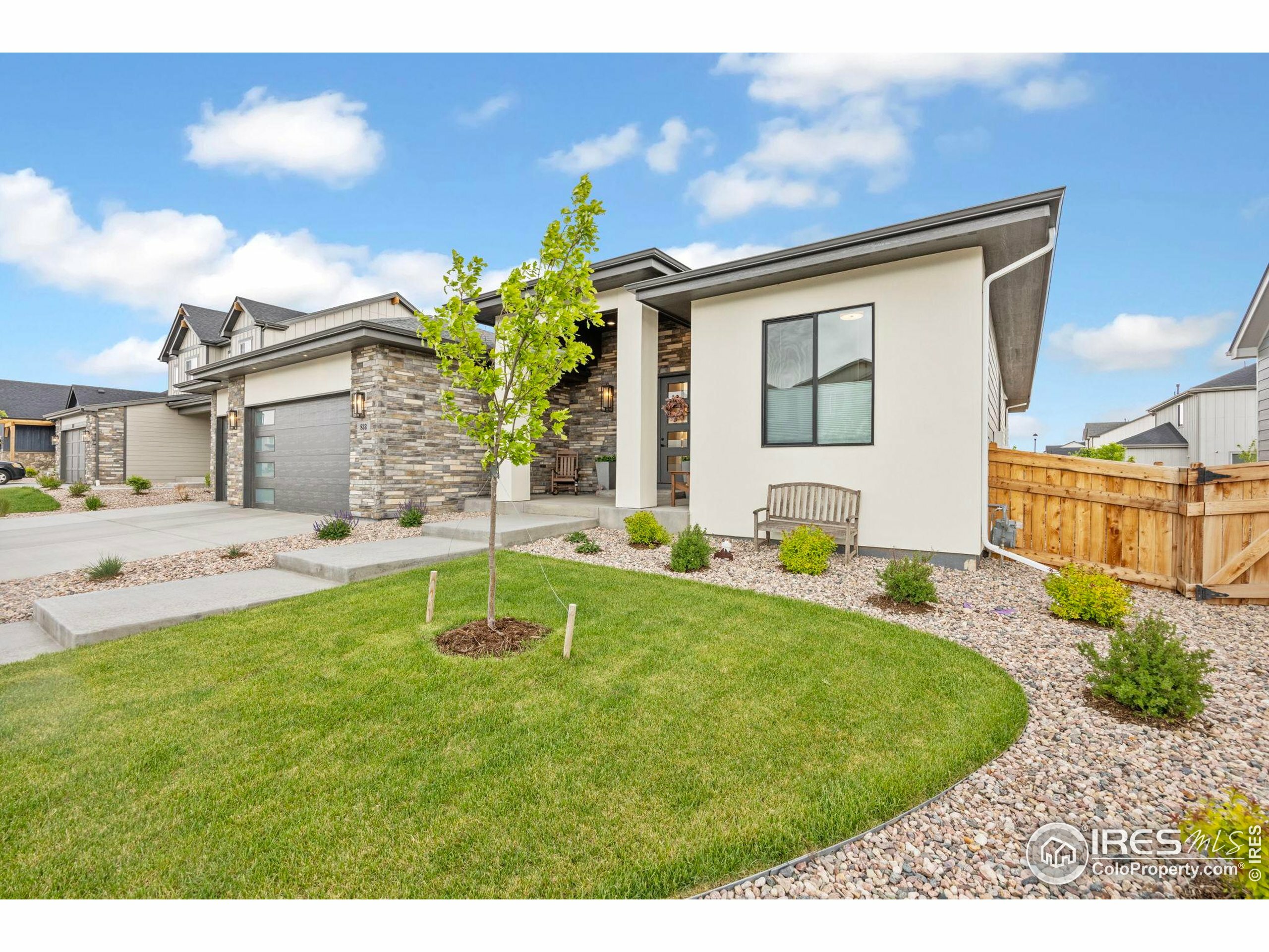 Property Photo: 833 Canoe Birch Dr CO 80550
