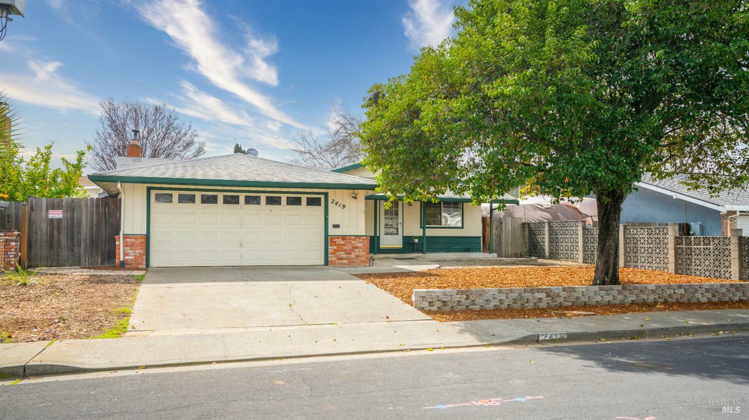 Property Photo: 2419 Mankas Boulevard CA 94534