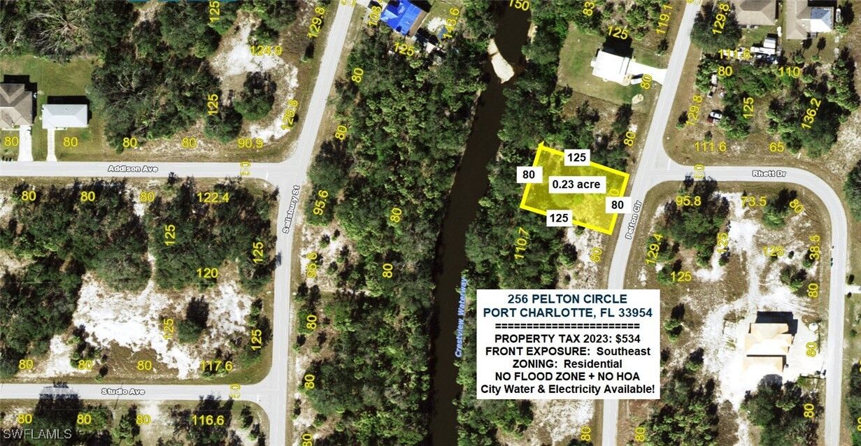 Property Photo:  256 Pelton Circle  FL 33954 