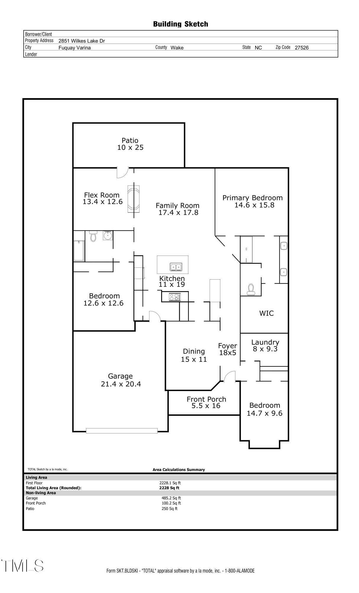 Property Photo:  2851 Wilkes Lake Drive  NC 27526 