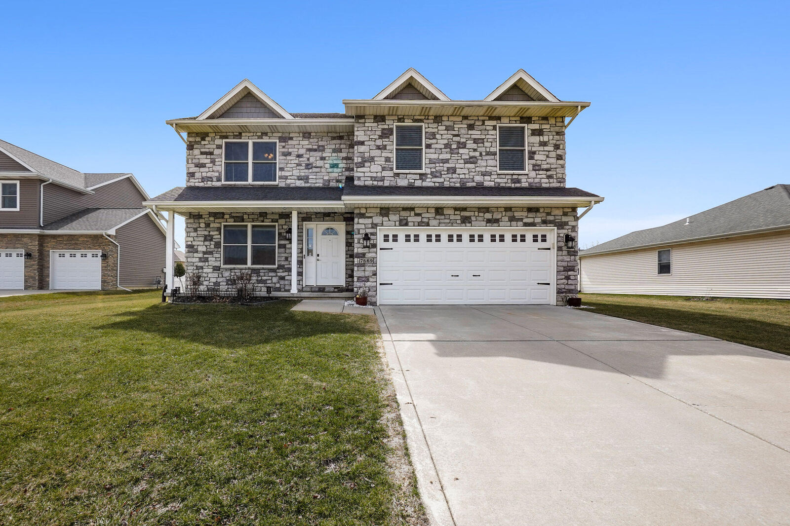 Property Photo: 7669 Amandas Way IN 46307
