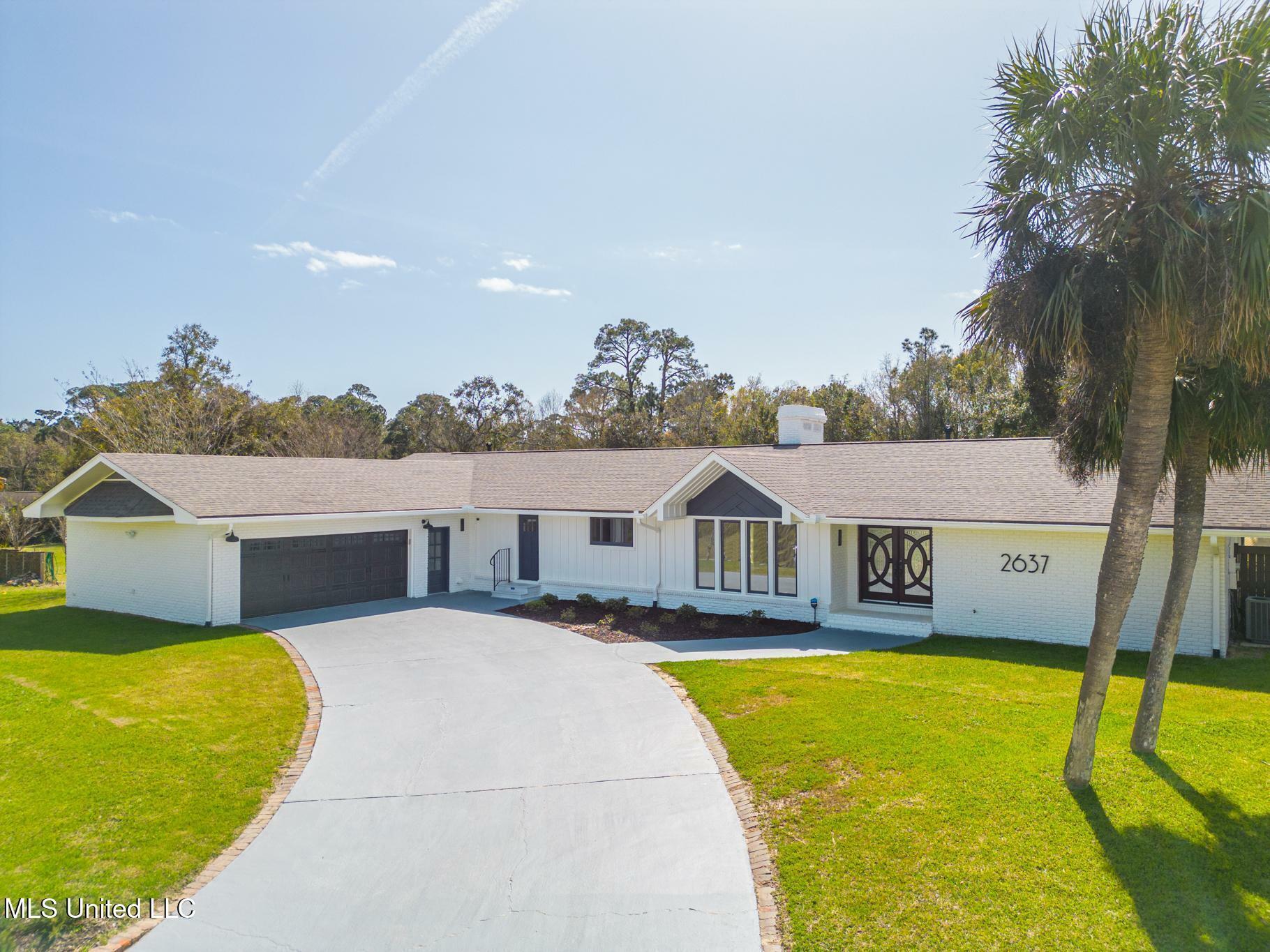 Property Photo: 2637 Park View Drive MS 39531