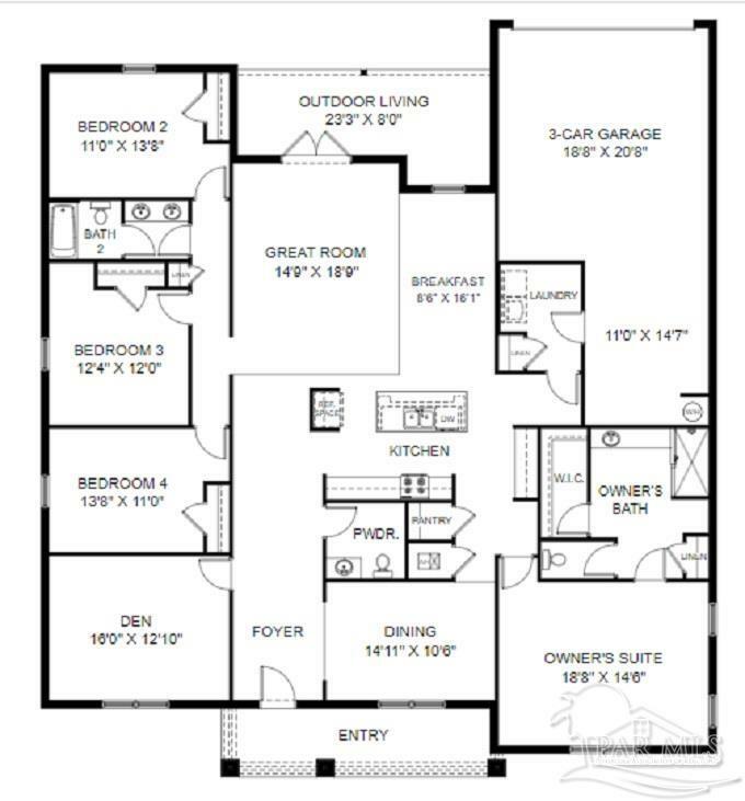Property Photo: 3948 Wind Flower Way FL 32583