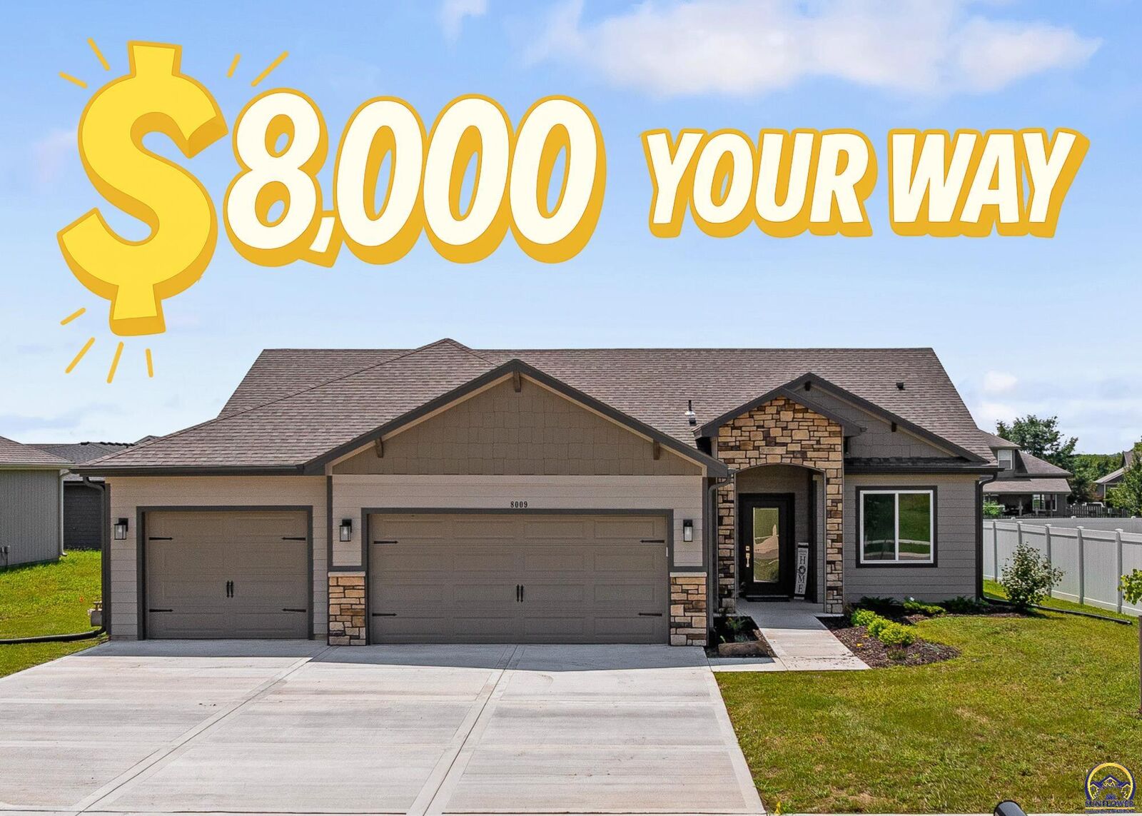 Property Photo:  8009 SW 26th Ter  KS 66614 
