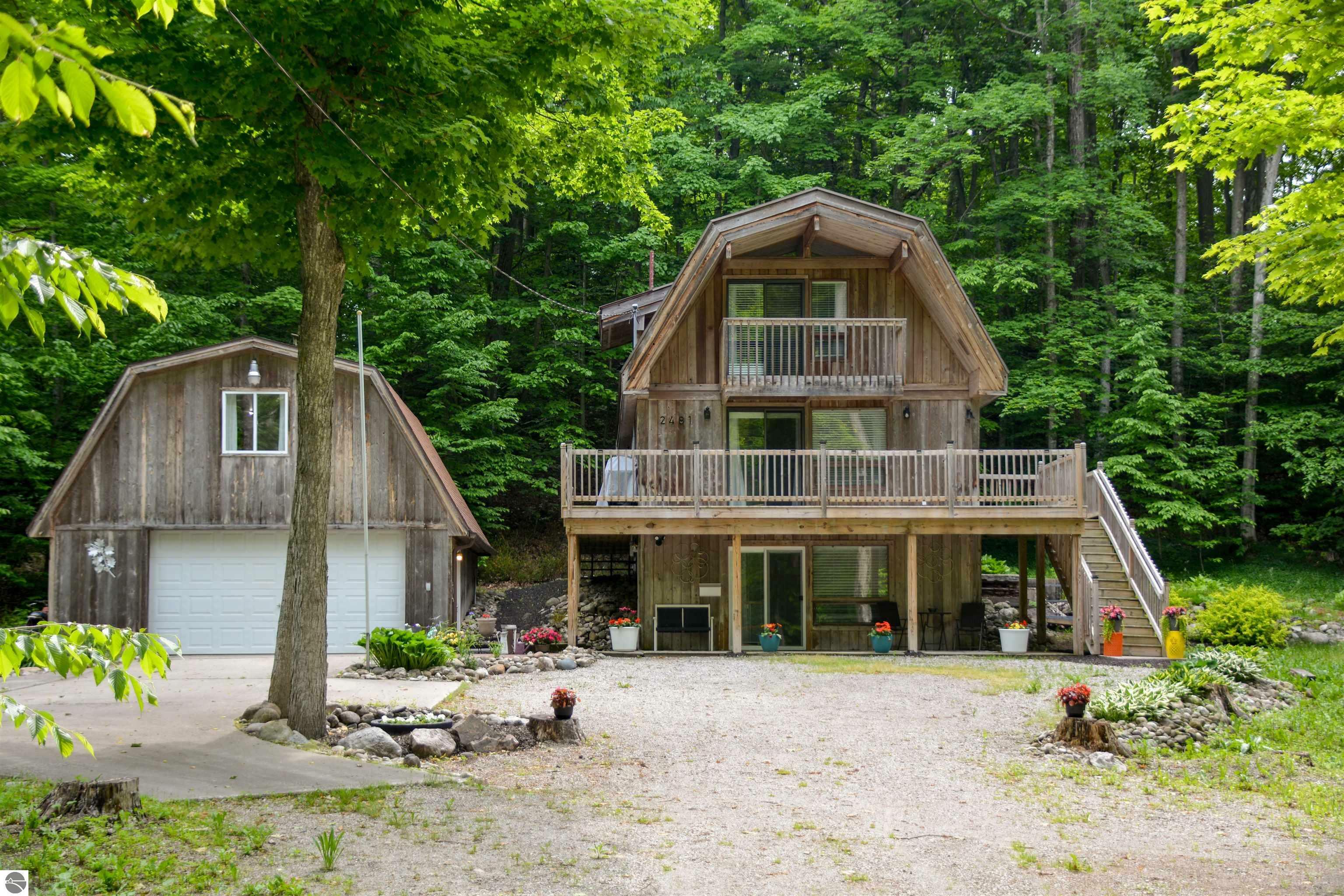 Property Photo: 2481 S Schomberg Road MI 49653