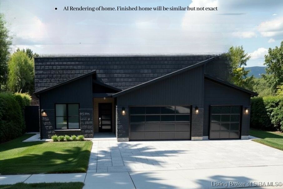 Property Photo: 7642 Melrose Drive Lot 546 IN 47111