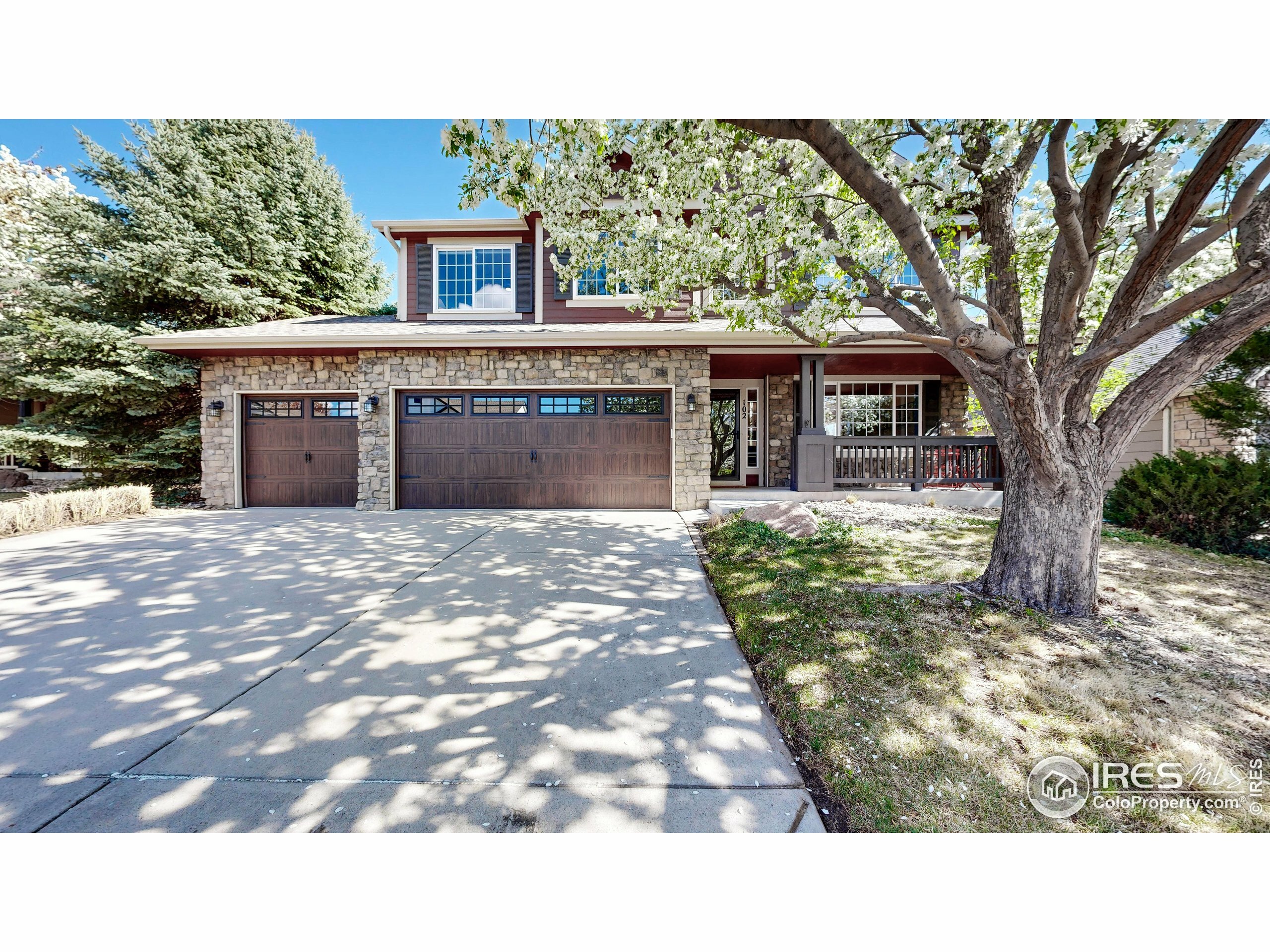 Property Photo: 102 Rock Bridge Ct CO 80550