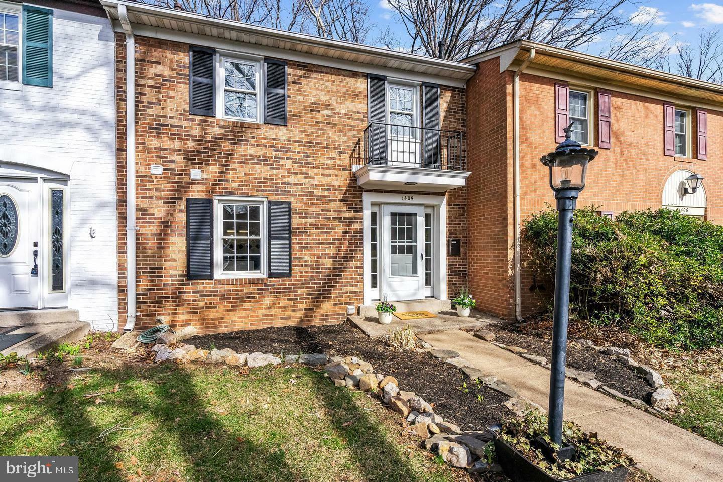 Property Photo: 1408 Milbank Road VA 22191