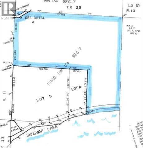 Property Photo:  Partsw1/4 Squilax-Anglemont Road  BC V0E 1M6 