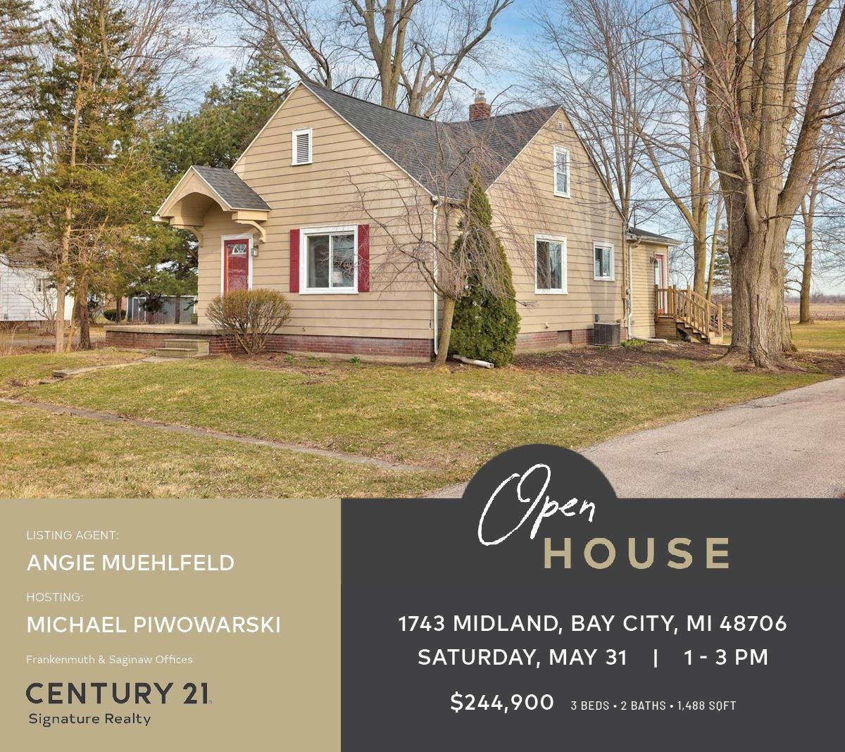 Property Photo: 1743 Midland Road MI 48706