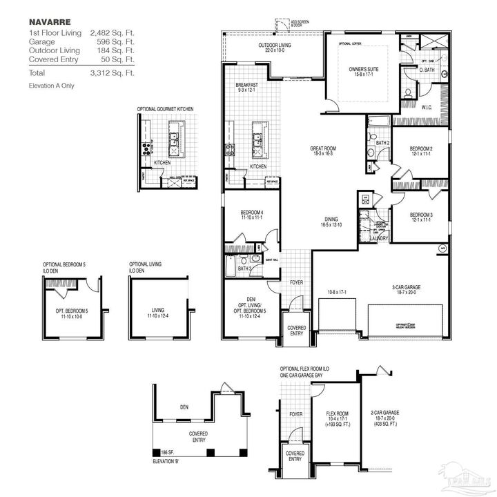 Property Photo: 5526 Colinas Verde Dr FL 32570