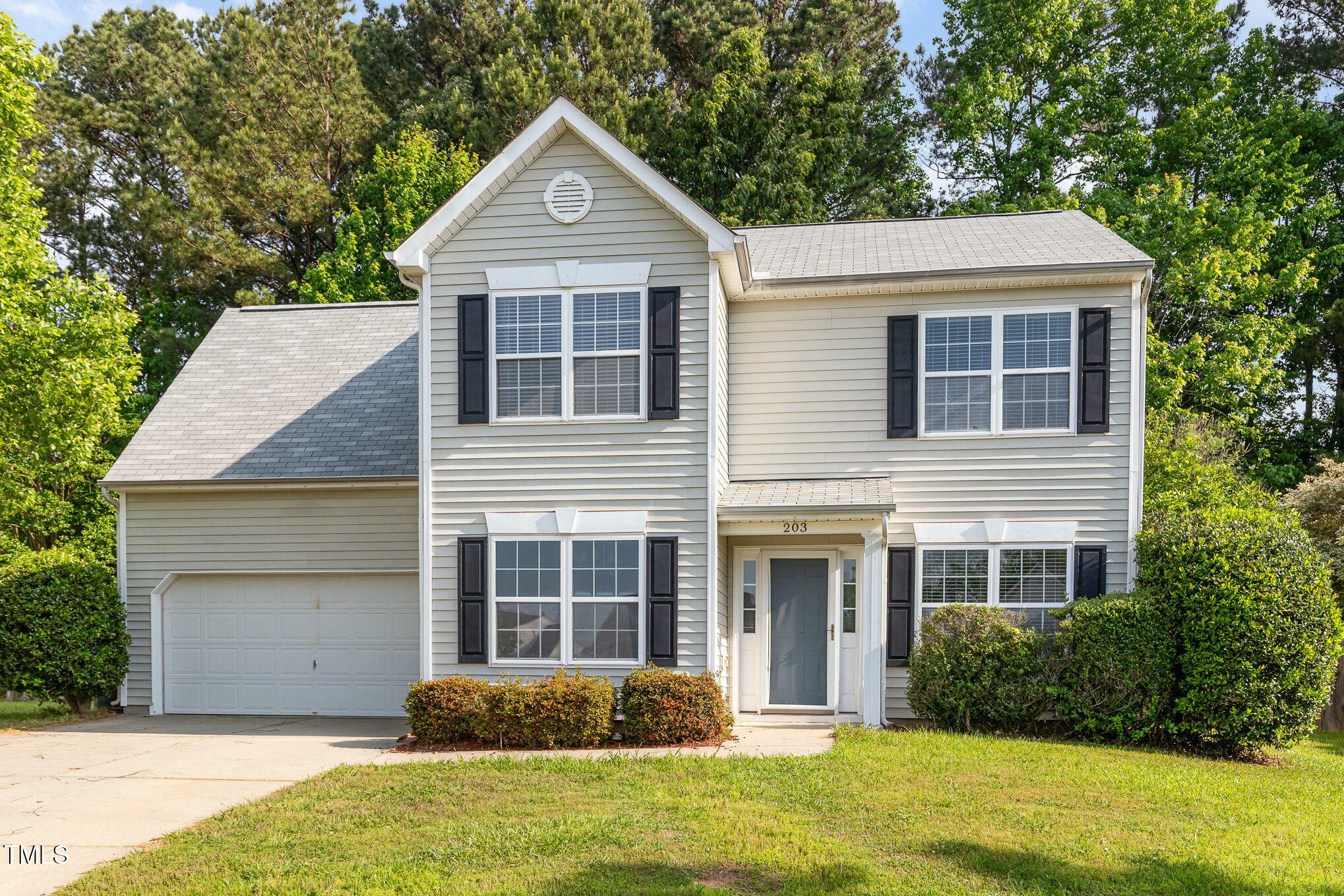 Property Photo: 203 Downing Bluff Drive NC 27560