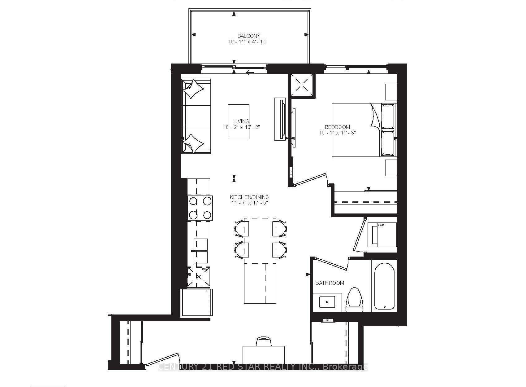 Property Photo: 55 Duke Street W 1305 ON N2H 6N7