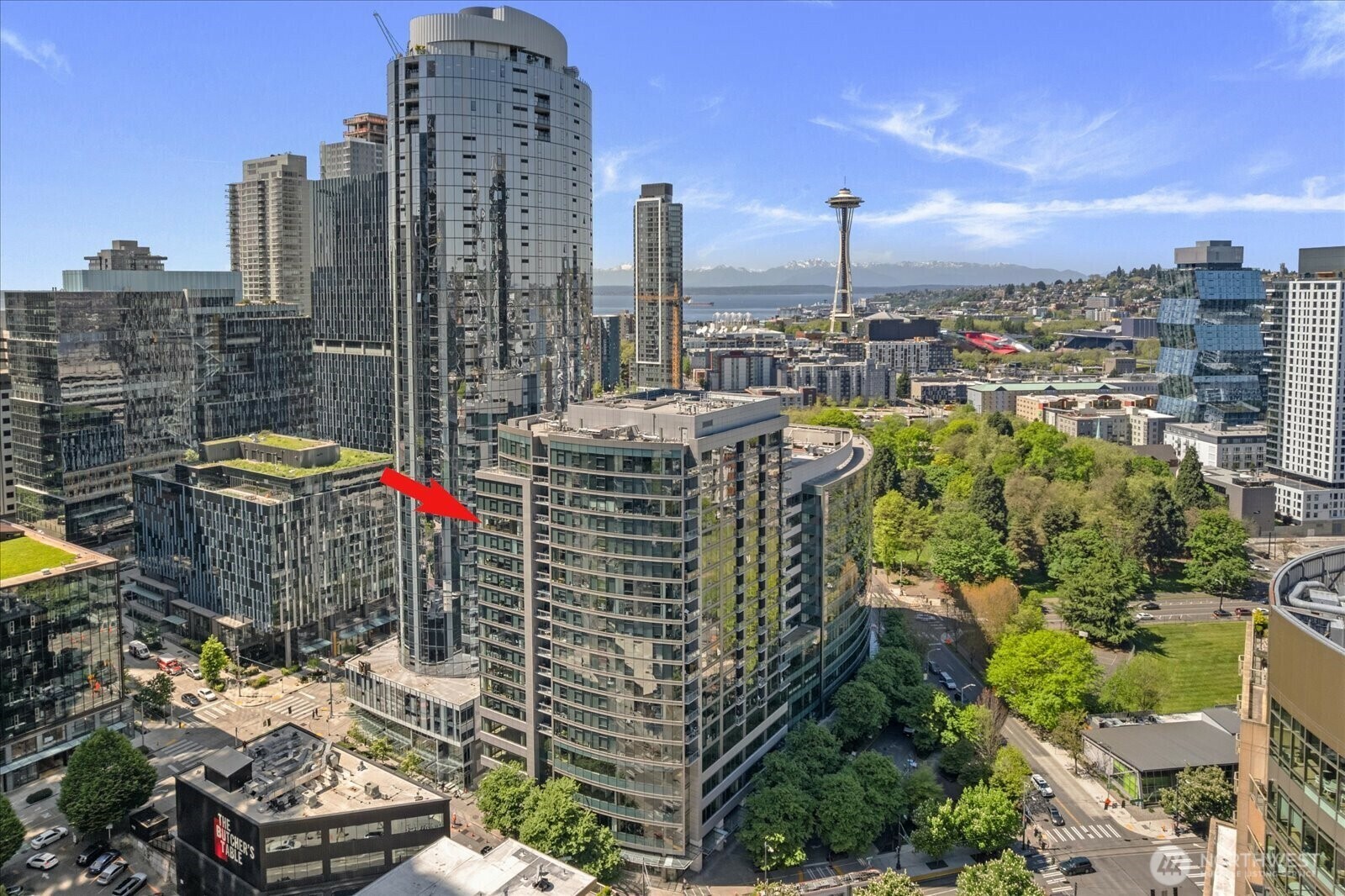 Property Photo: 820 Blanchard Street 1507 WA 98121