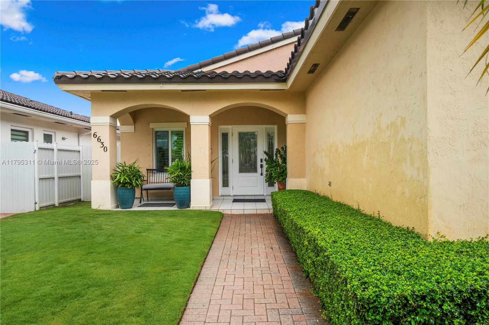 Property Photo: 6630 SW 159th Pl FL 33193