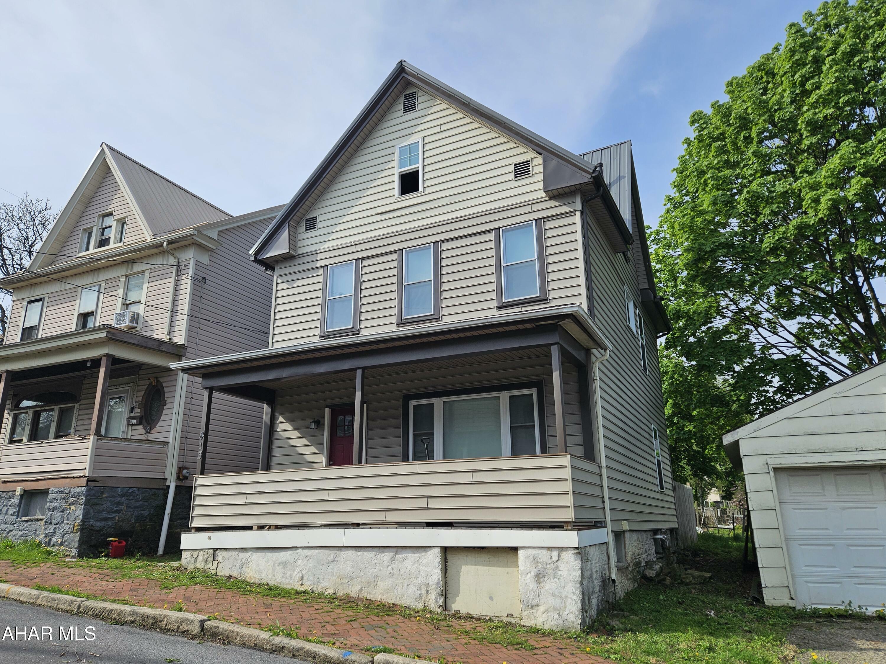 Property Photo: 413 10th Street PA 16602