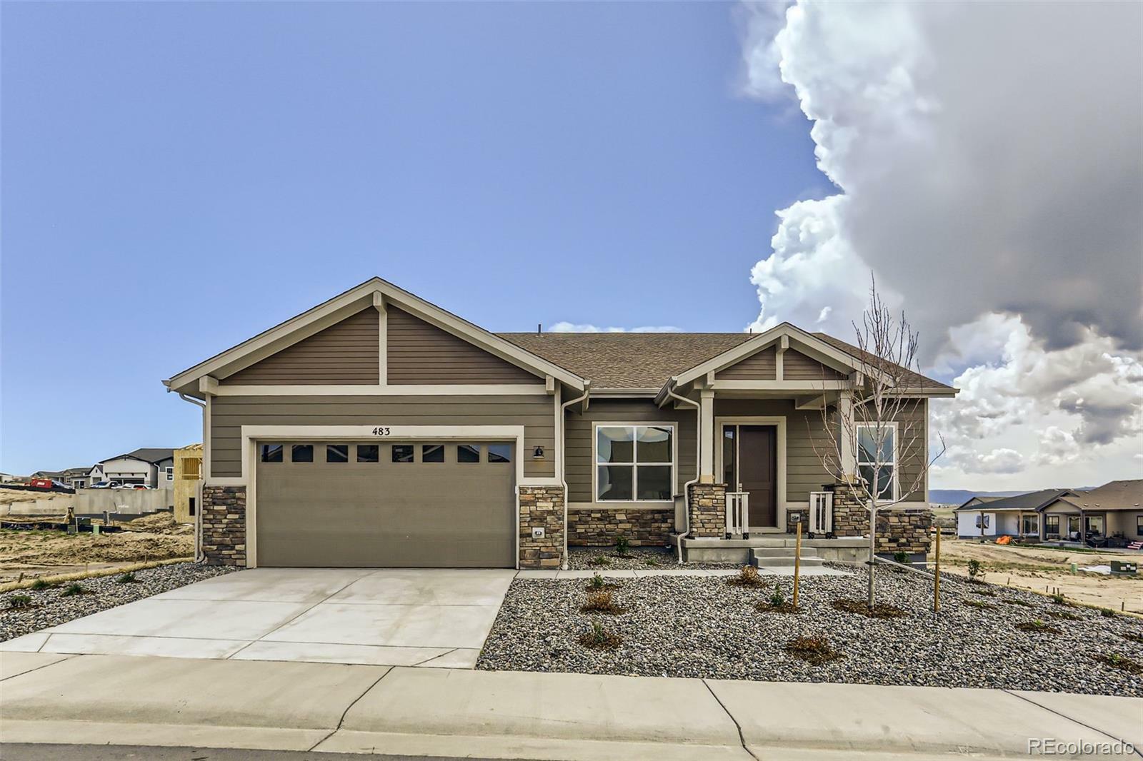 Property Photo: 483 Agoseris Way CO 80104