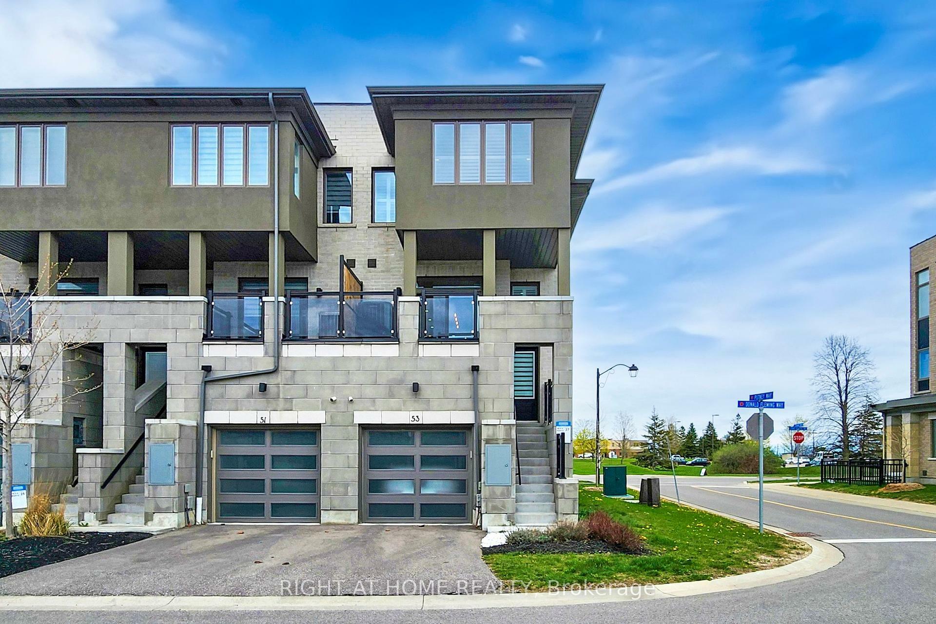 Property Photo: 53 Donald Fleming Way ON L1R 0C8