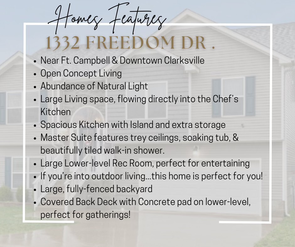 Property Photo:  1332 Freedom Dr  TN 37042 