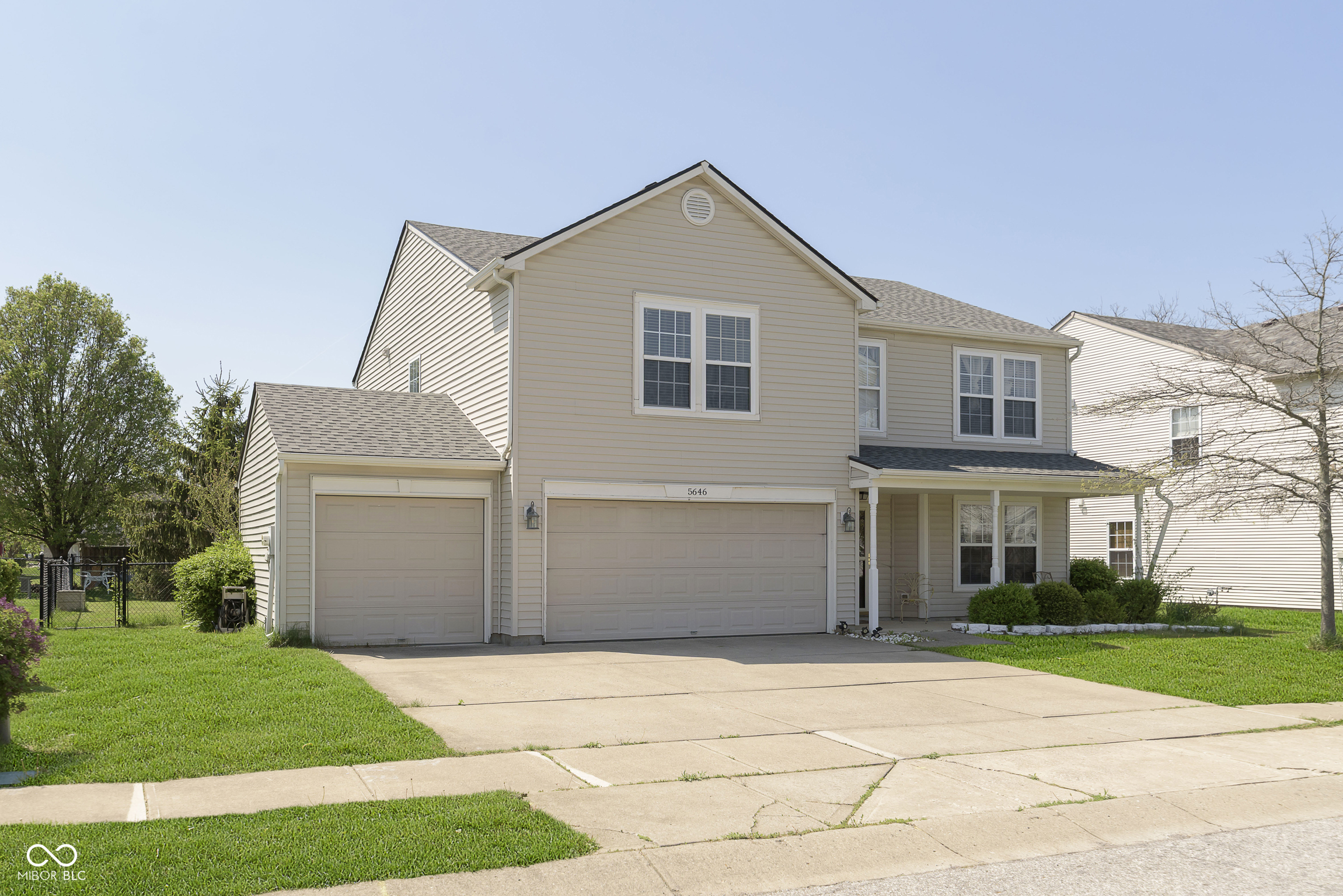 Property Photo: 5646 Skipping Stone Drive IN 46237