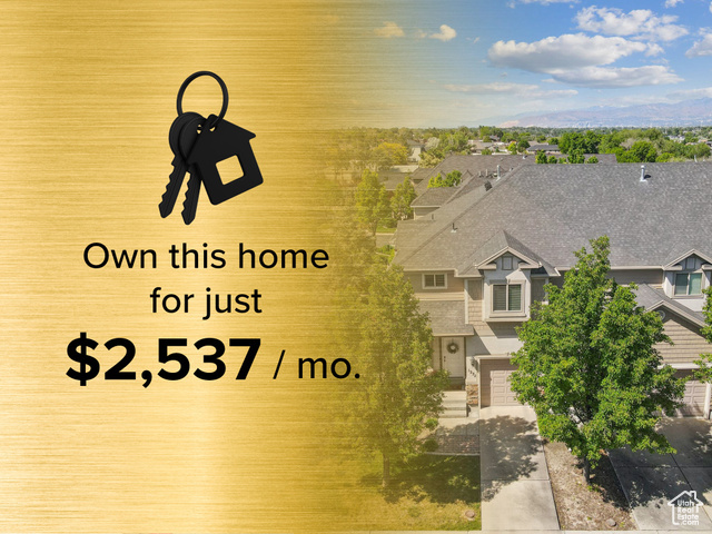 Property Photo: 1272 W Overlook Point Pl UT 84123