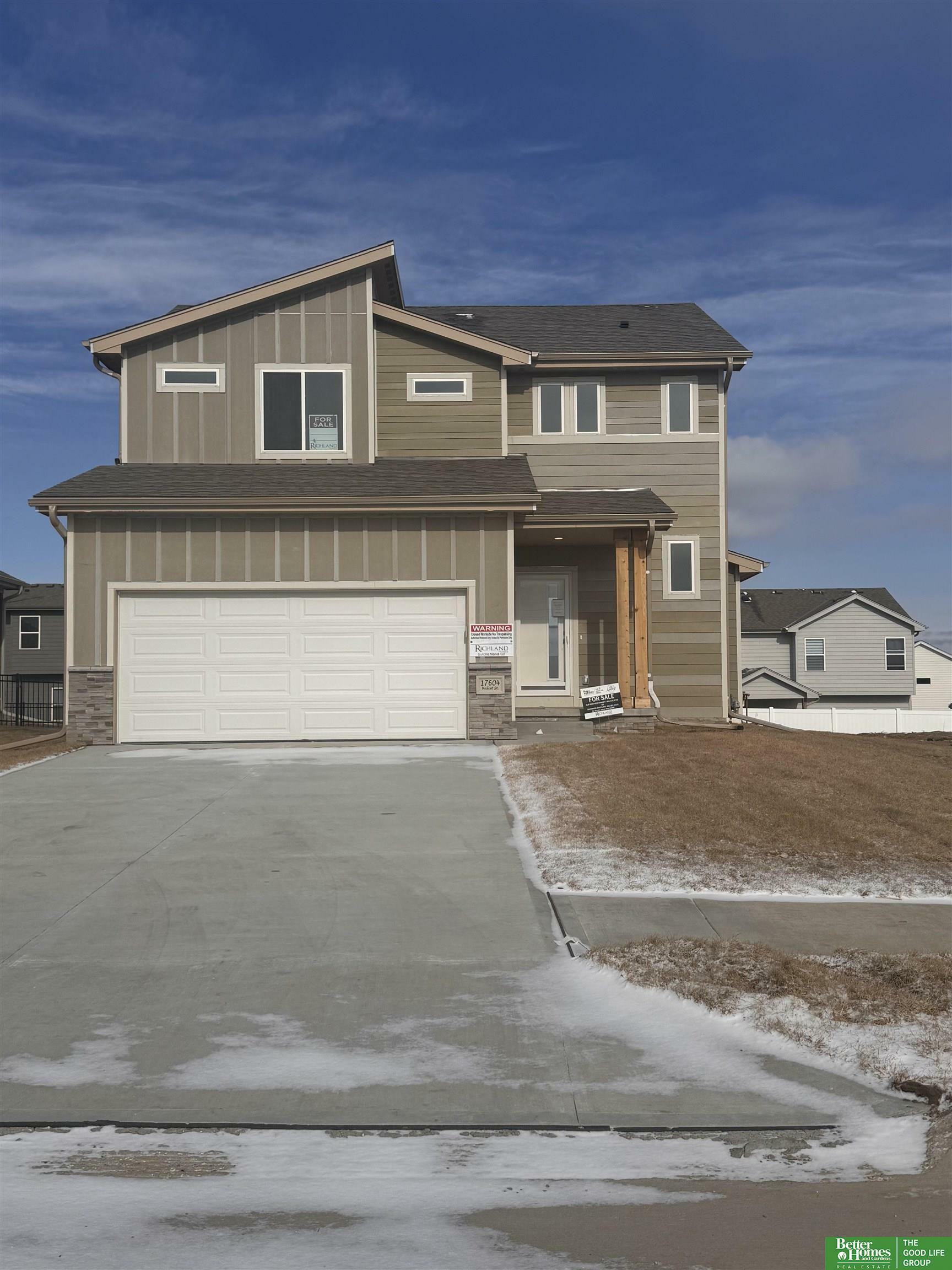 Property Photo: 17604 Willit Street NE 68007