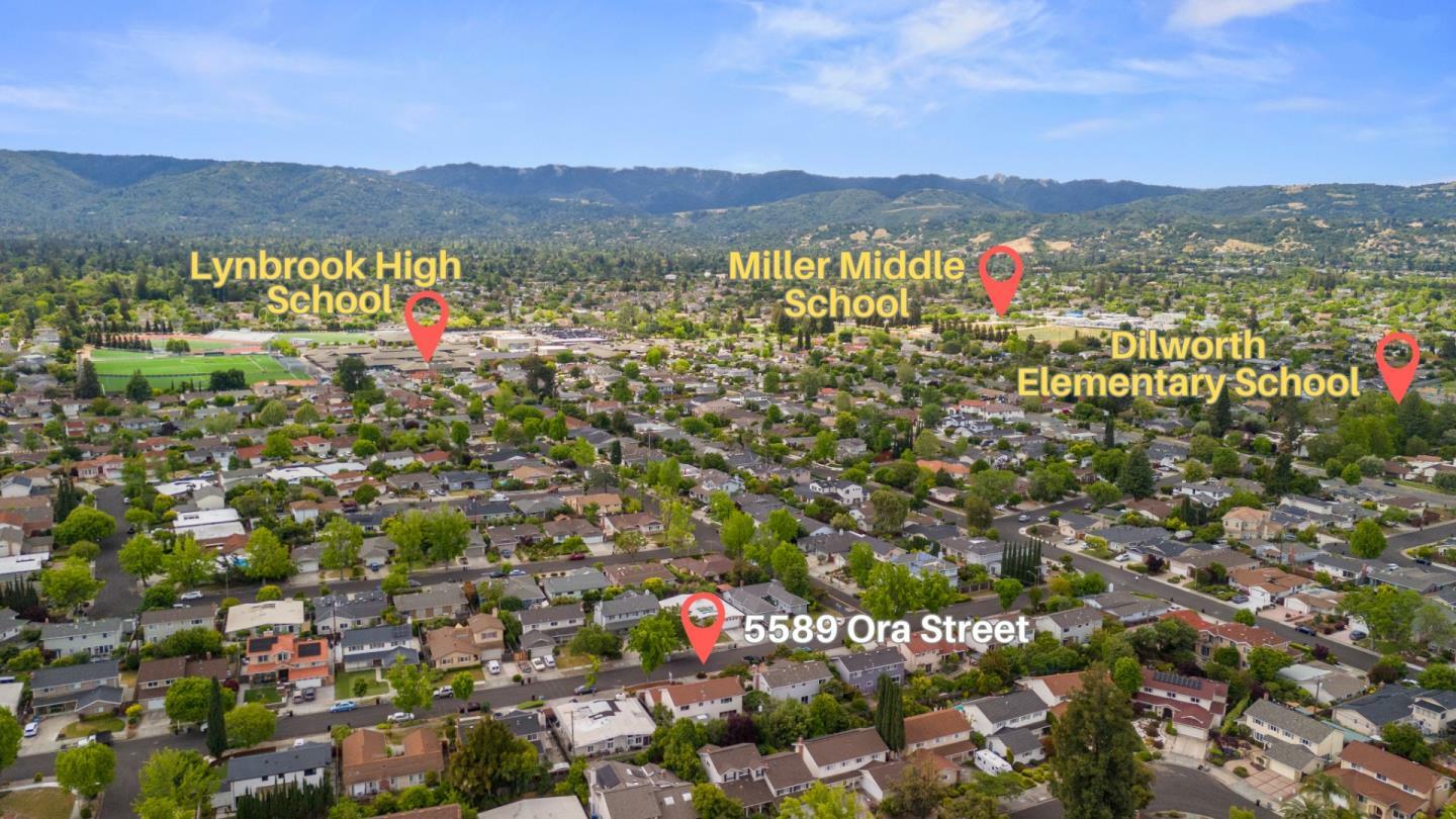 Property Photo: 5589 Ora Street CA 95129
