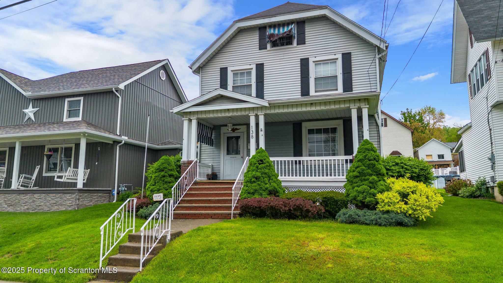 Property Photo: 138 Park Street PA 18407
