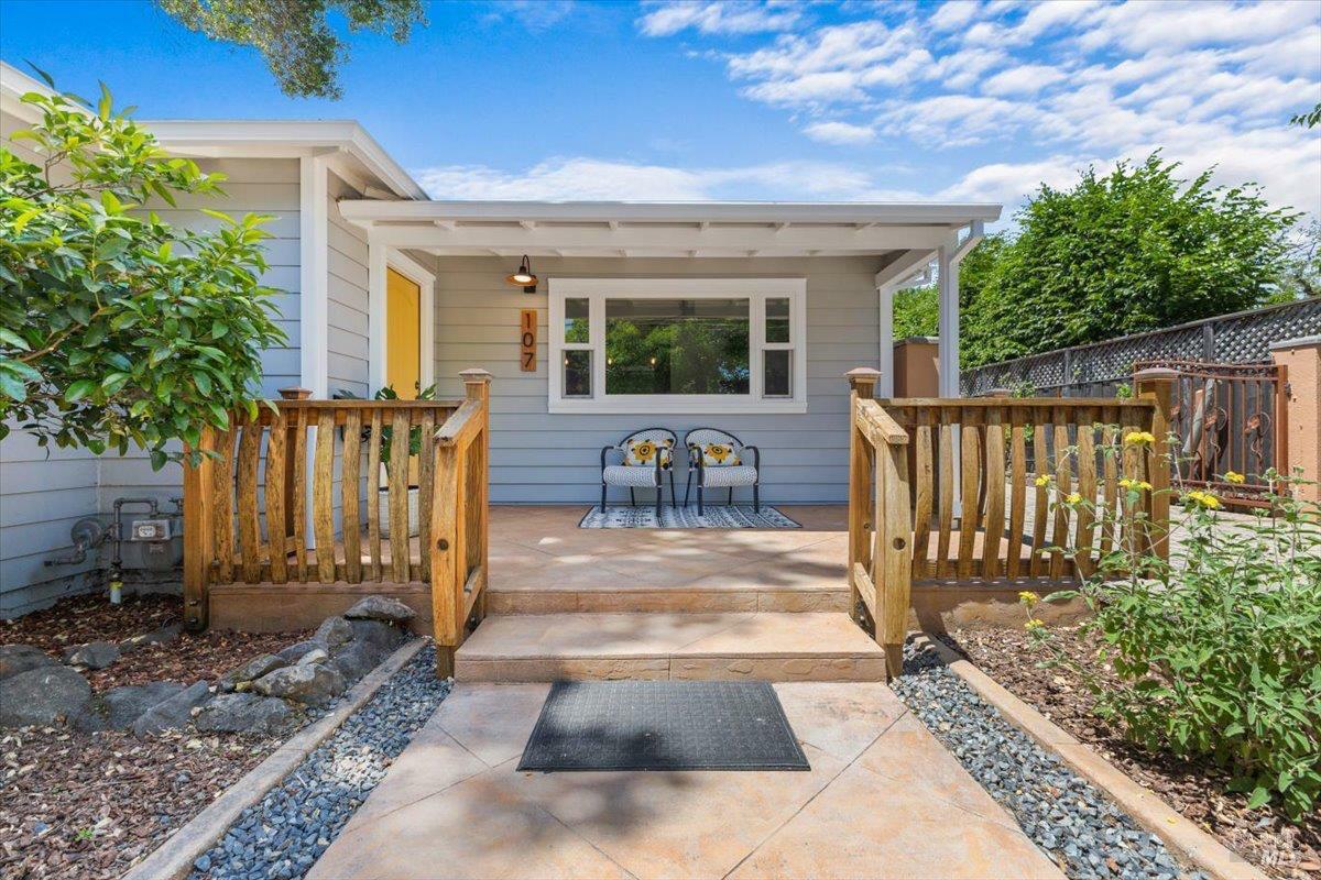 Property Photo: 107 1st Street CA 95448