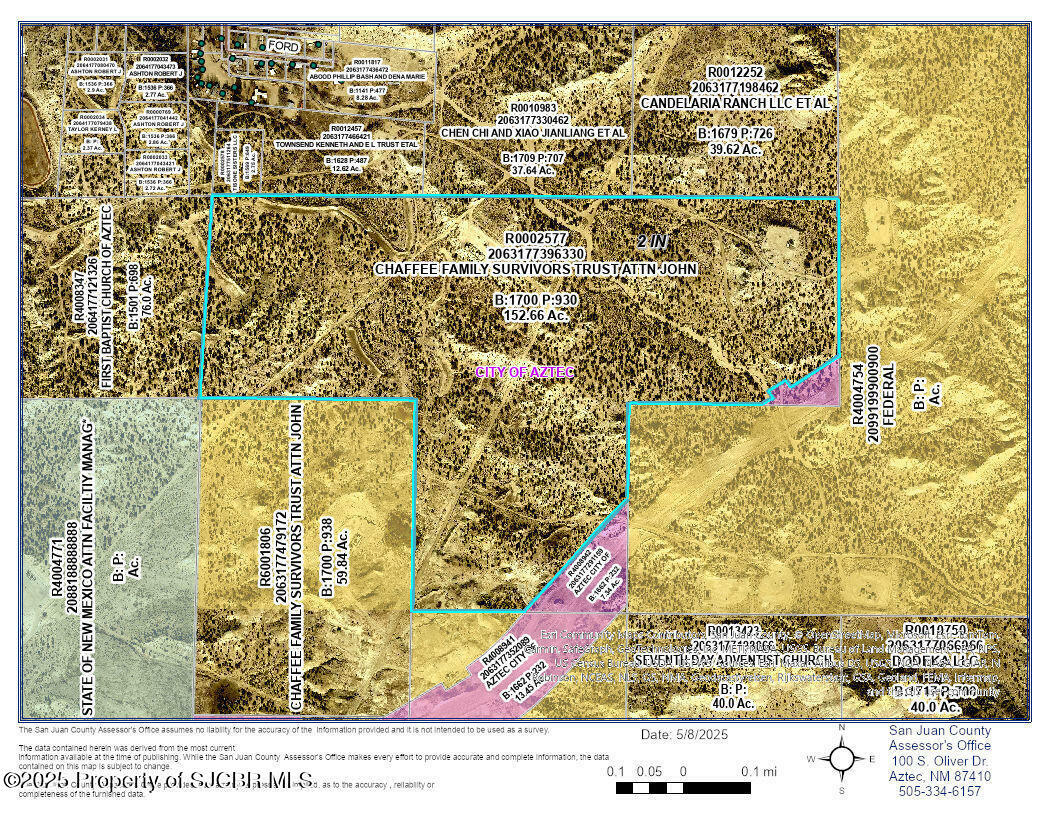 Property Photo: 152.66 Ac US 550 Bypass NM 87410