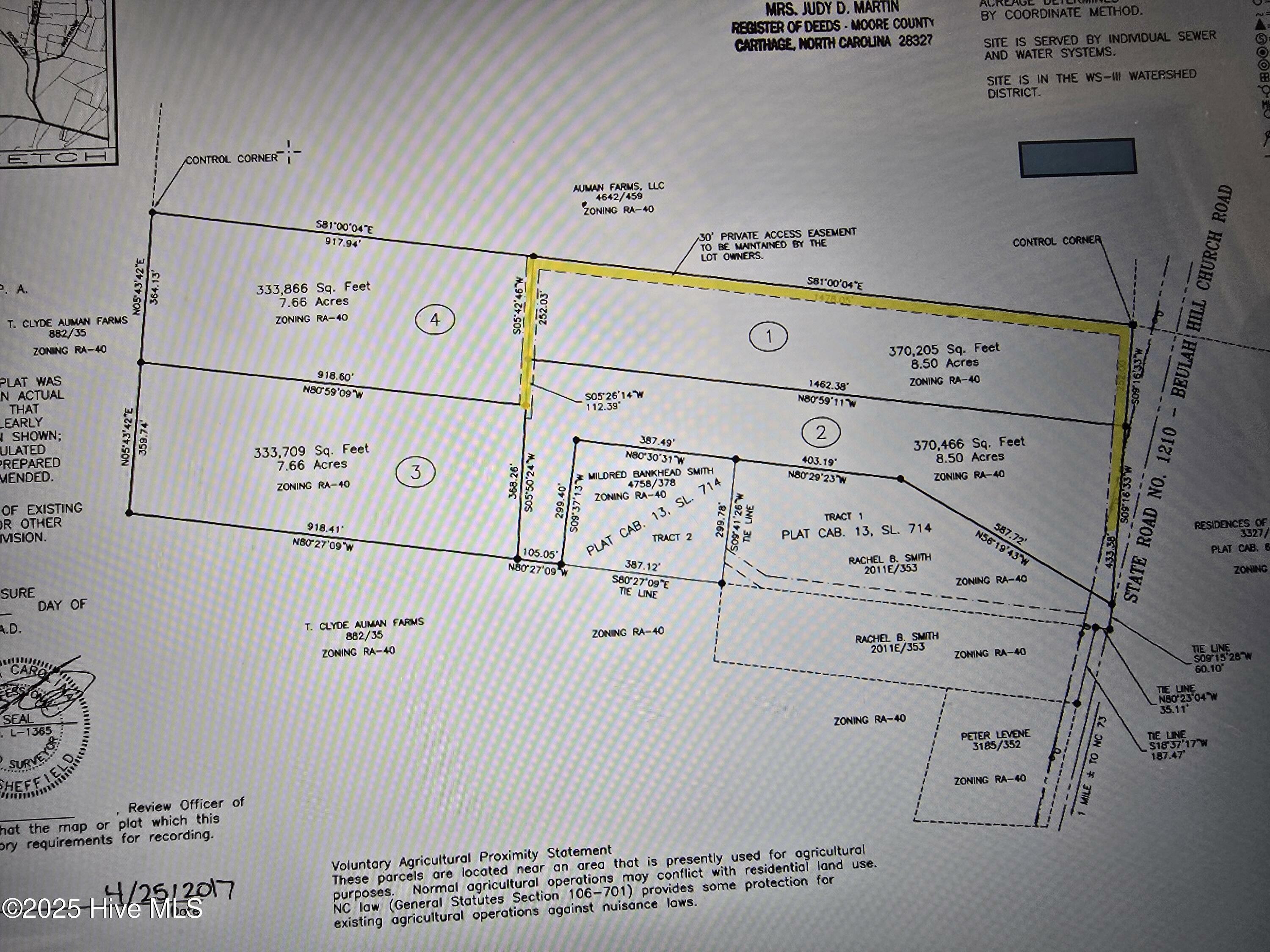 Property Photo: Tbd Lot 3 Beulah Hill Church Road NC 27376