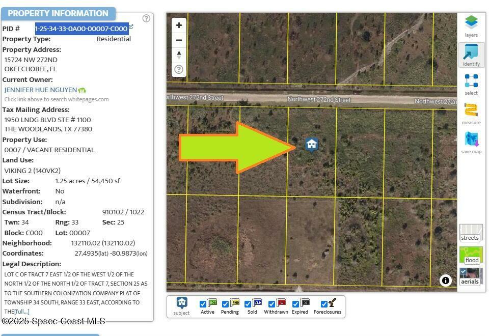 Property Photo: 15724 NW 272nd Street FL 34972