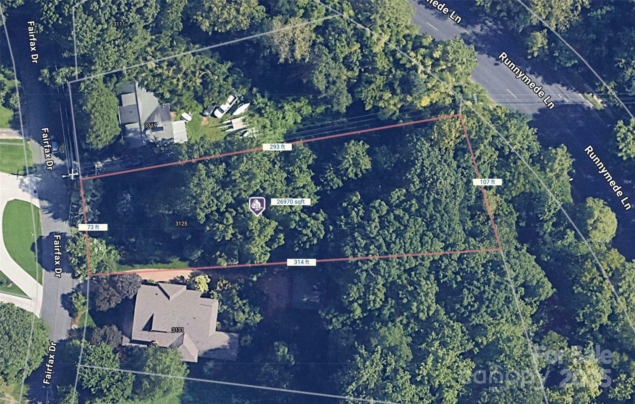 3125 Fairfax Drive  Charlotte NC 28209 photo