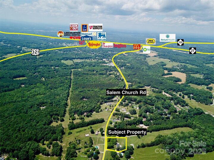 Property Photo:  1585 Salem Church Road  NC 28092 