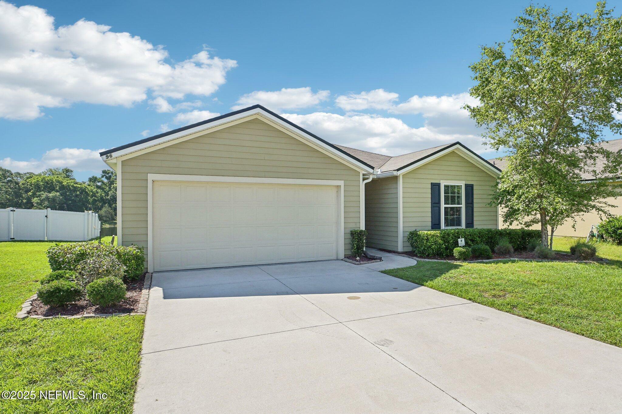 Property Photo: 96 Cody Street FL 32084