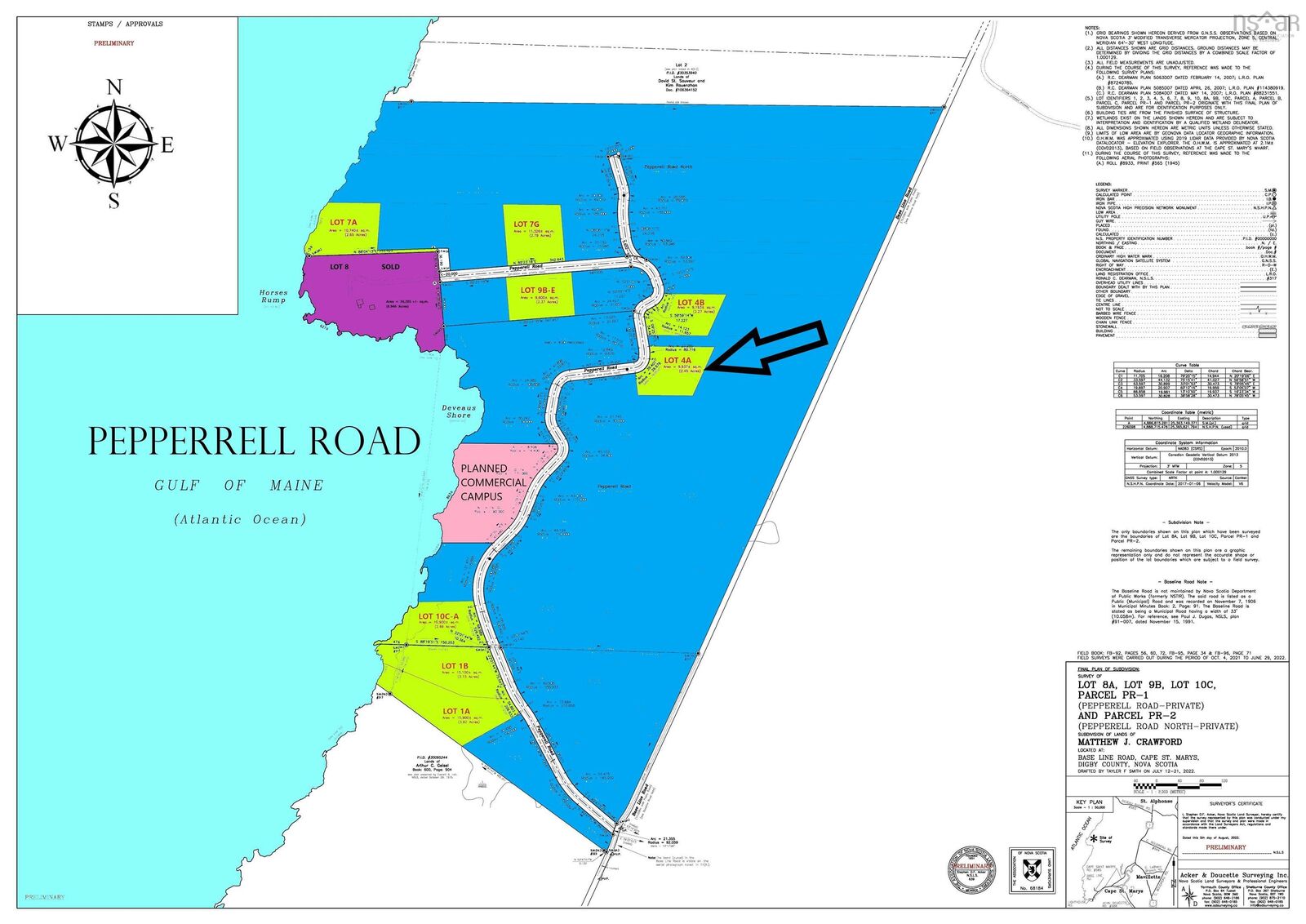 Property Photo:  Lot 4A Pepperrell Road  NS B5A 5B4 