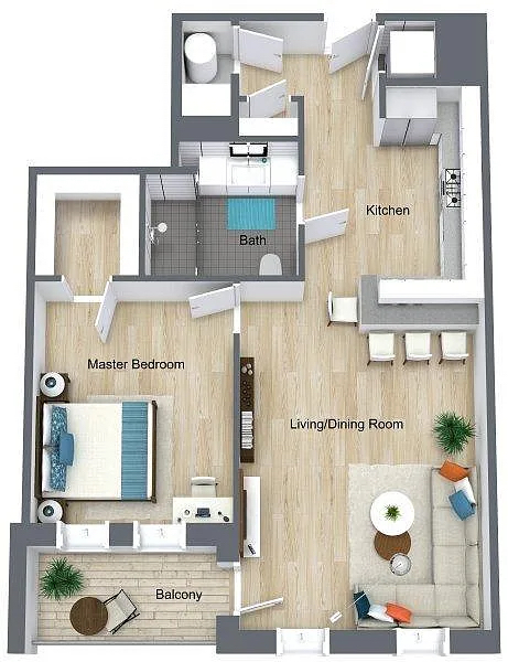 Property Photo:  5055 S Dorchester Avenue 204  IL 60615 