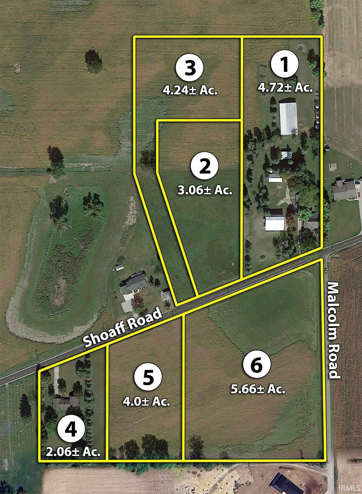 Property Photo: Tract 5 W Shoaff Road IN 46748