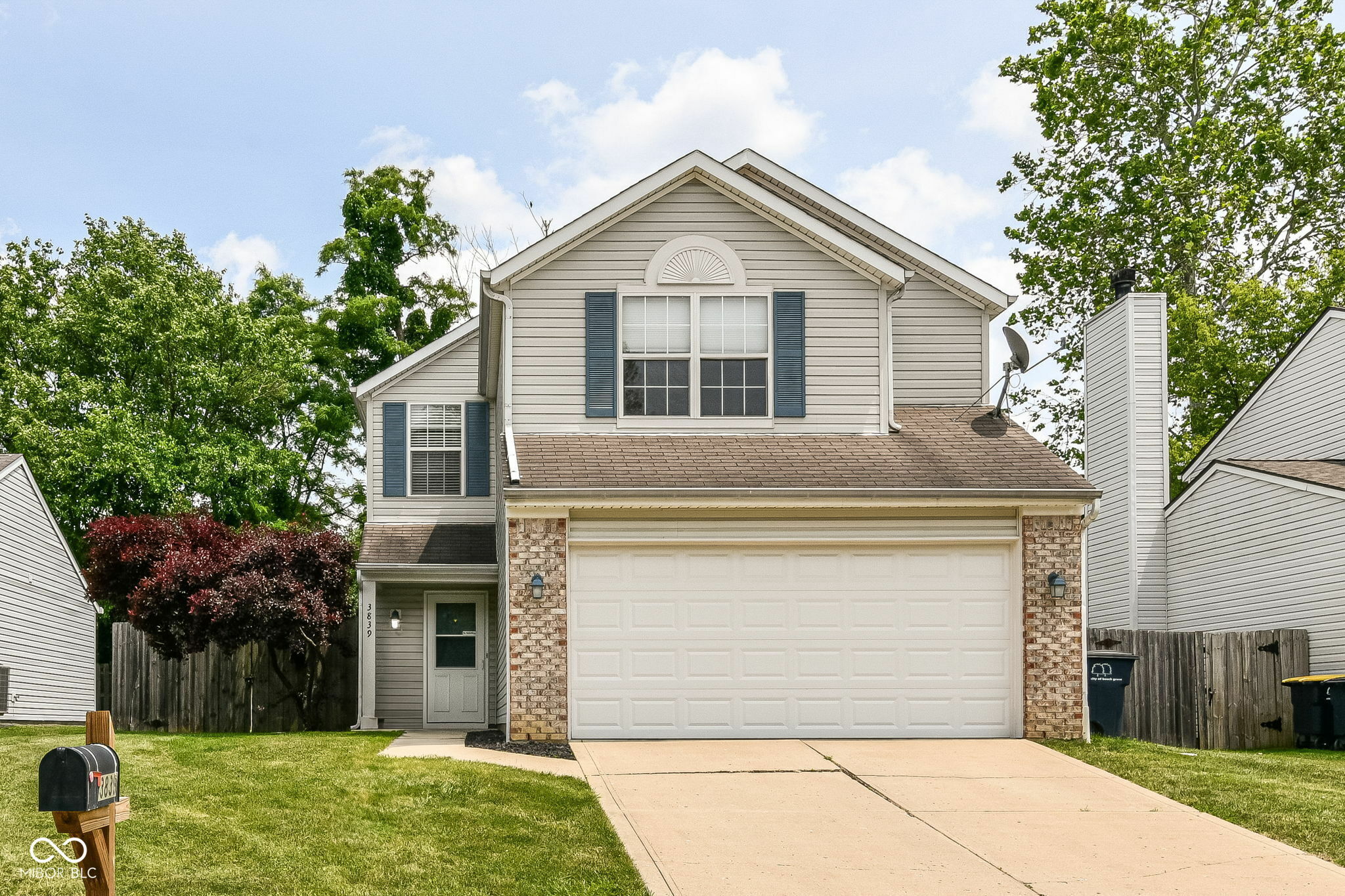 Property Photo: 3839 Churchman Woods Boulevard IN 46203