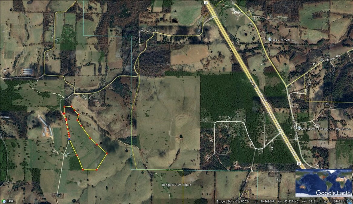 Property Photo:  45 Acres Inman Road  AR 72601 