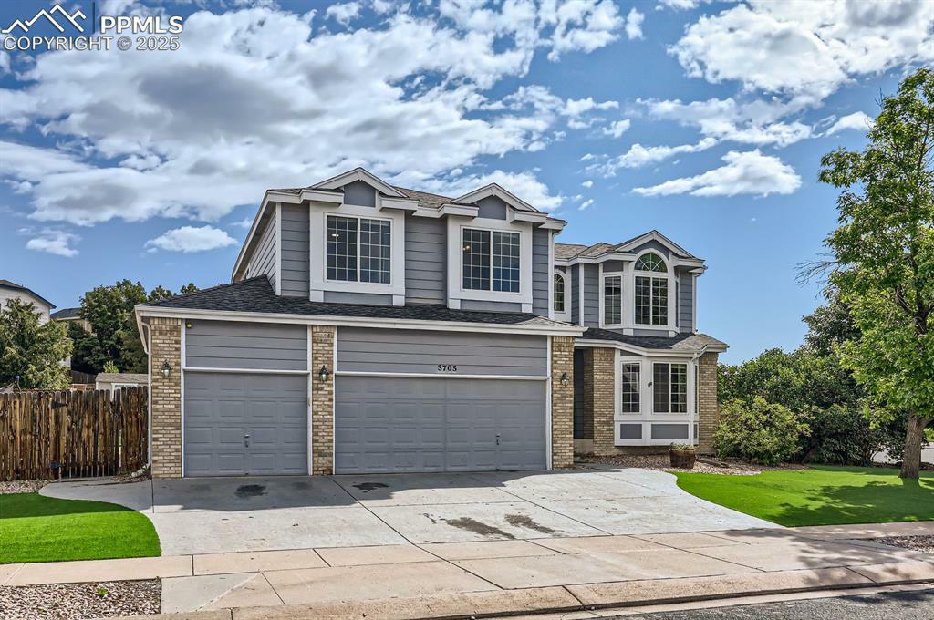 Property Photo: 3705 Birdie Court CO 80922