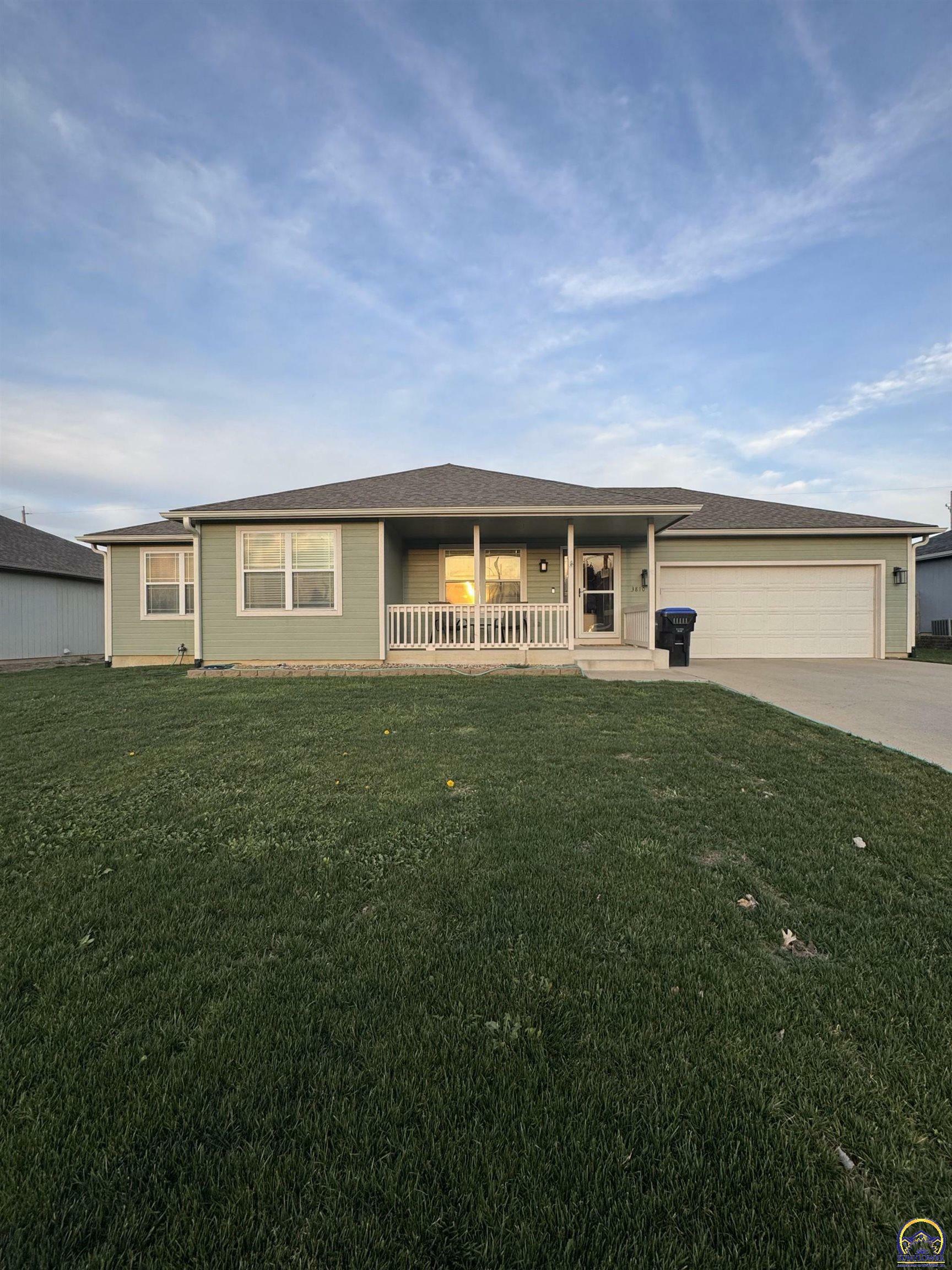 Property Photo: 3810 NW Cherry Creek Ter KS 66618
