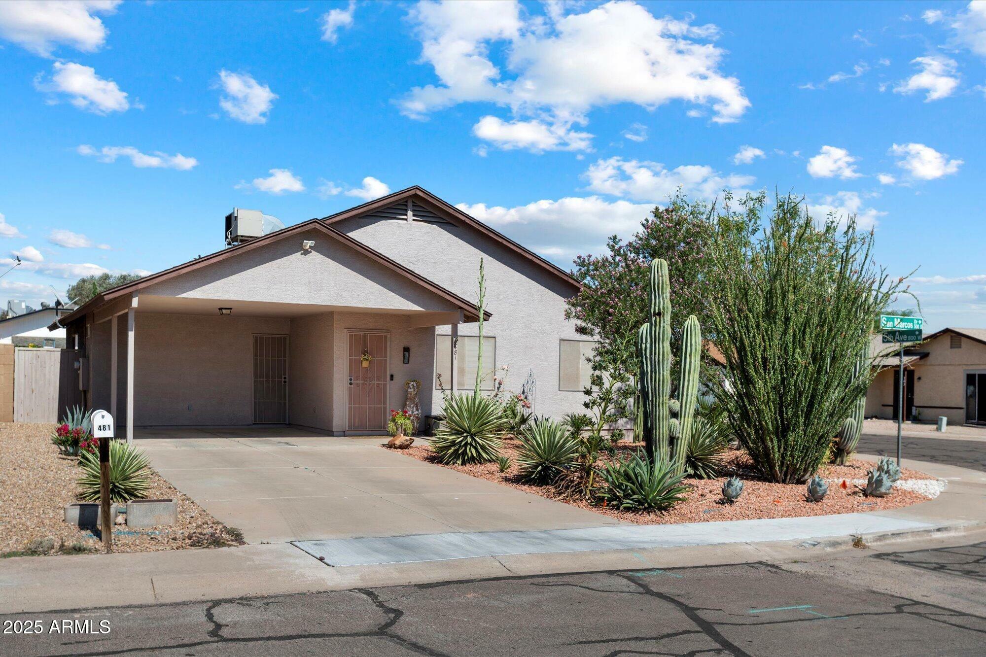 Property Photo:  481 S San Marcos Drive  AZ 85120 