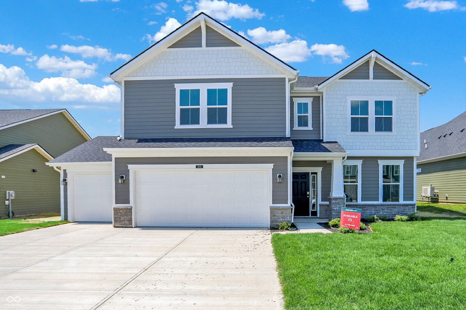 Property Photo:  600 Bluestem Lane  IN 46184 