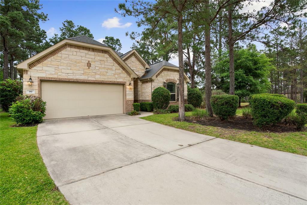 Property Photo:  99 W Jagged Ridge Circle  TX 77389 