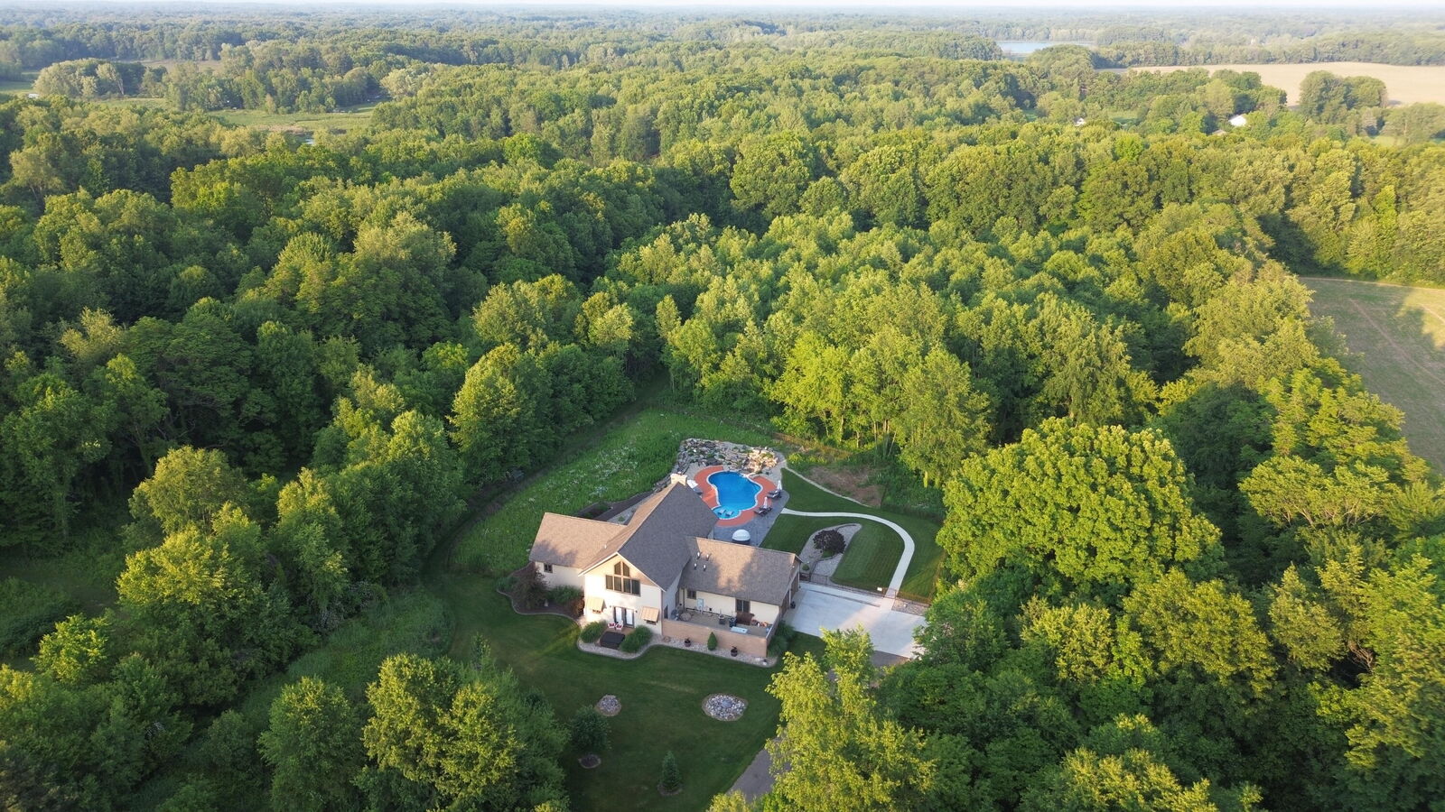 Property Photo:  8874 1 Mile Road  MI 49051