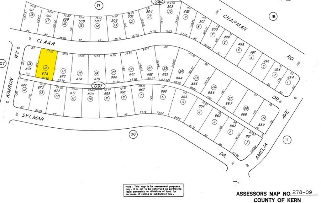 Property Photo: 0 Claar CA 93505