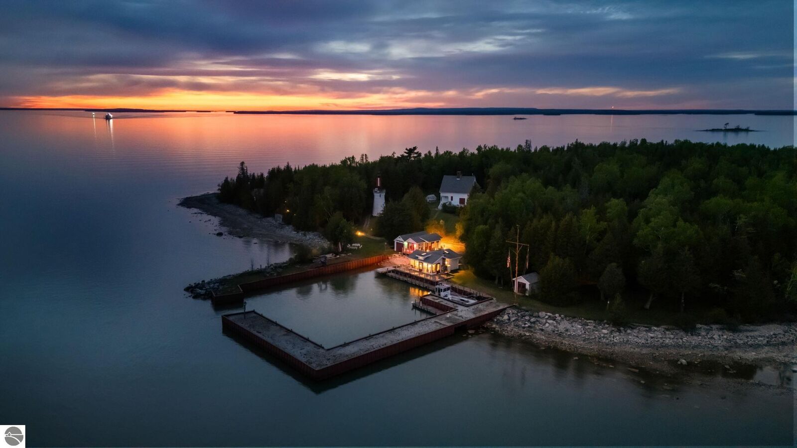 Property Photo:  21500 S Pipe Island  MI 49725 
